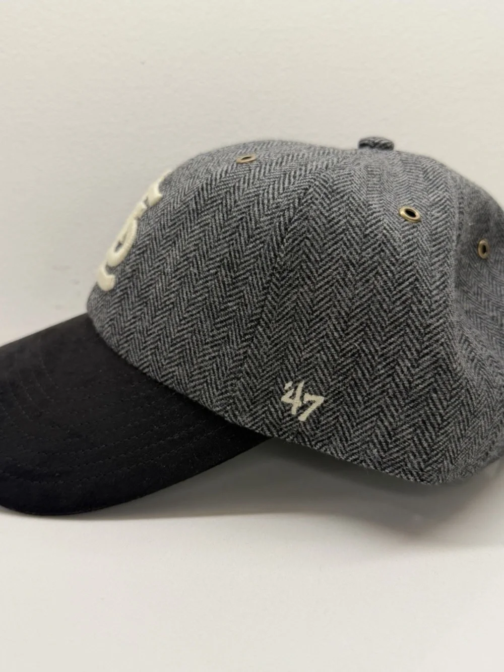 St Louis Cardinals 47 Brand Clean Up Hat Gray Cooperstown Strapback Suede Bill